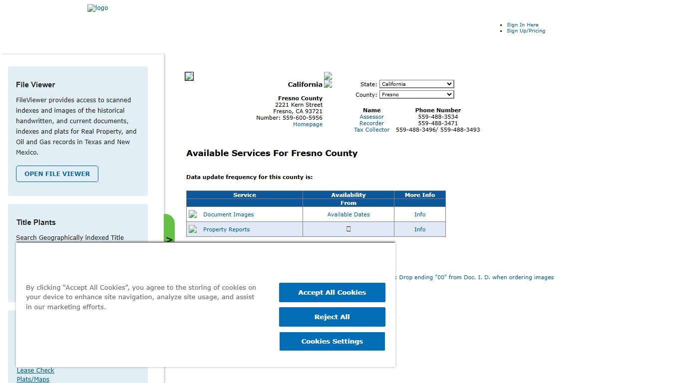 Search Fresno County Public Property Records Online | CourthouseDirect.com